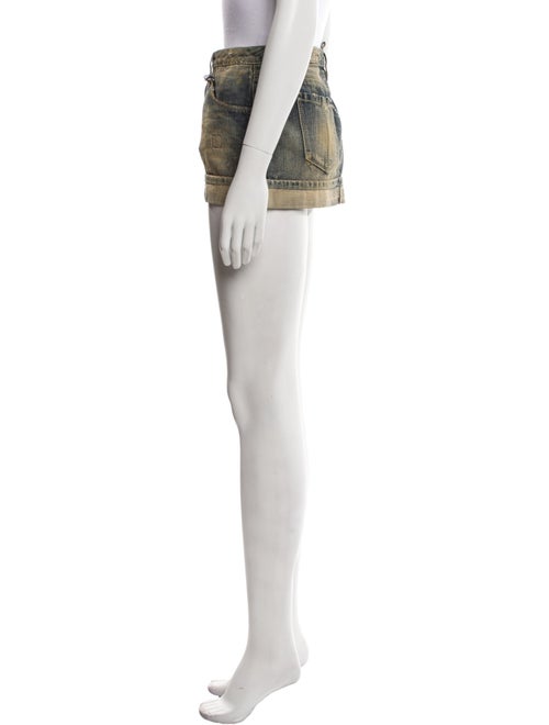 Dsquared² Distressed Accents Mini Skirt