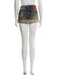 Dsquared² Distressed Accents Mini Skirt