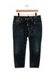 Dsquared² Low-Rise Straight Leg Jeans