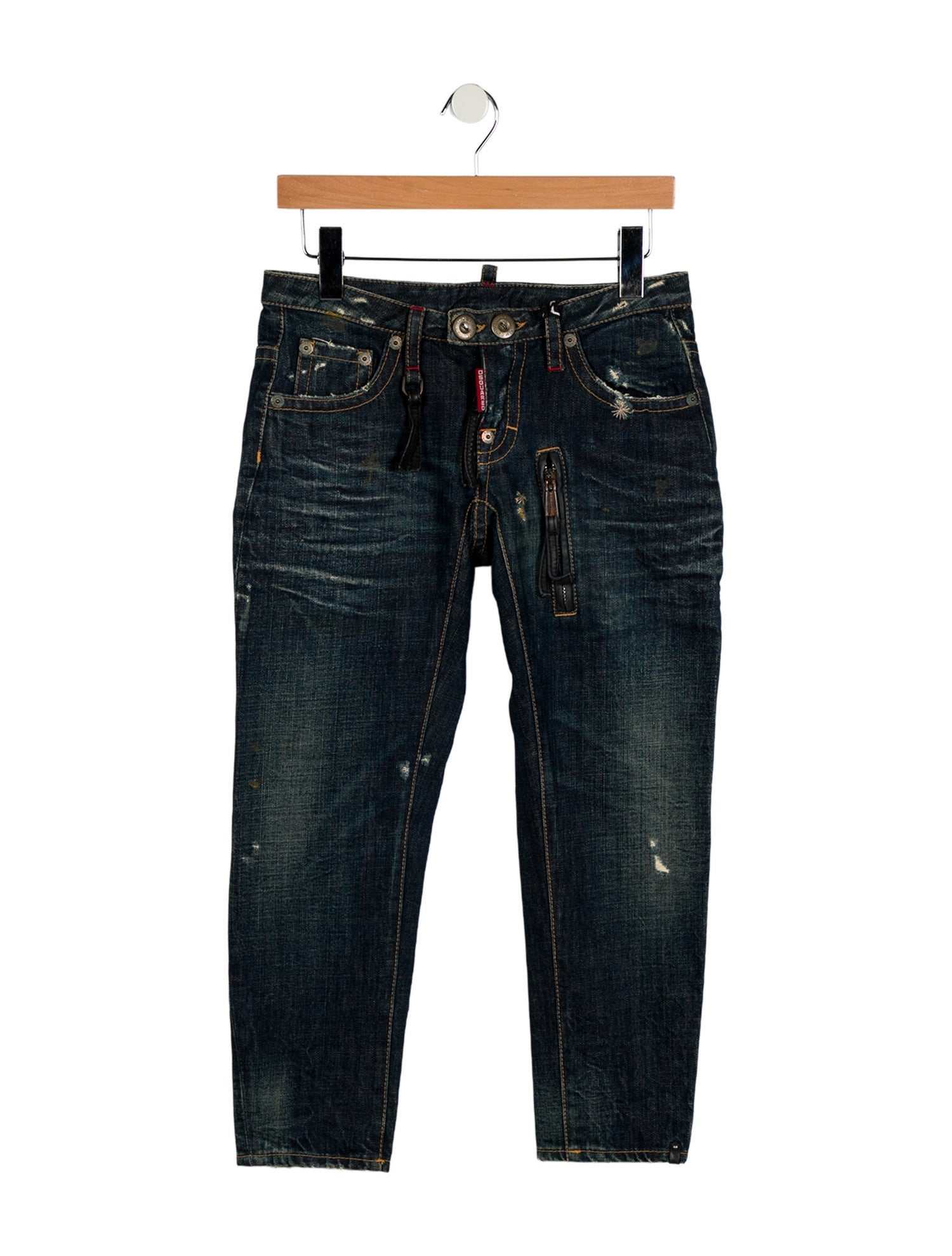 Dsquared² Low-Rise Skinny Leg Jeans