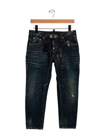Dsquared² Low-Rise Skinny Leg Jeans