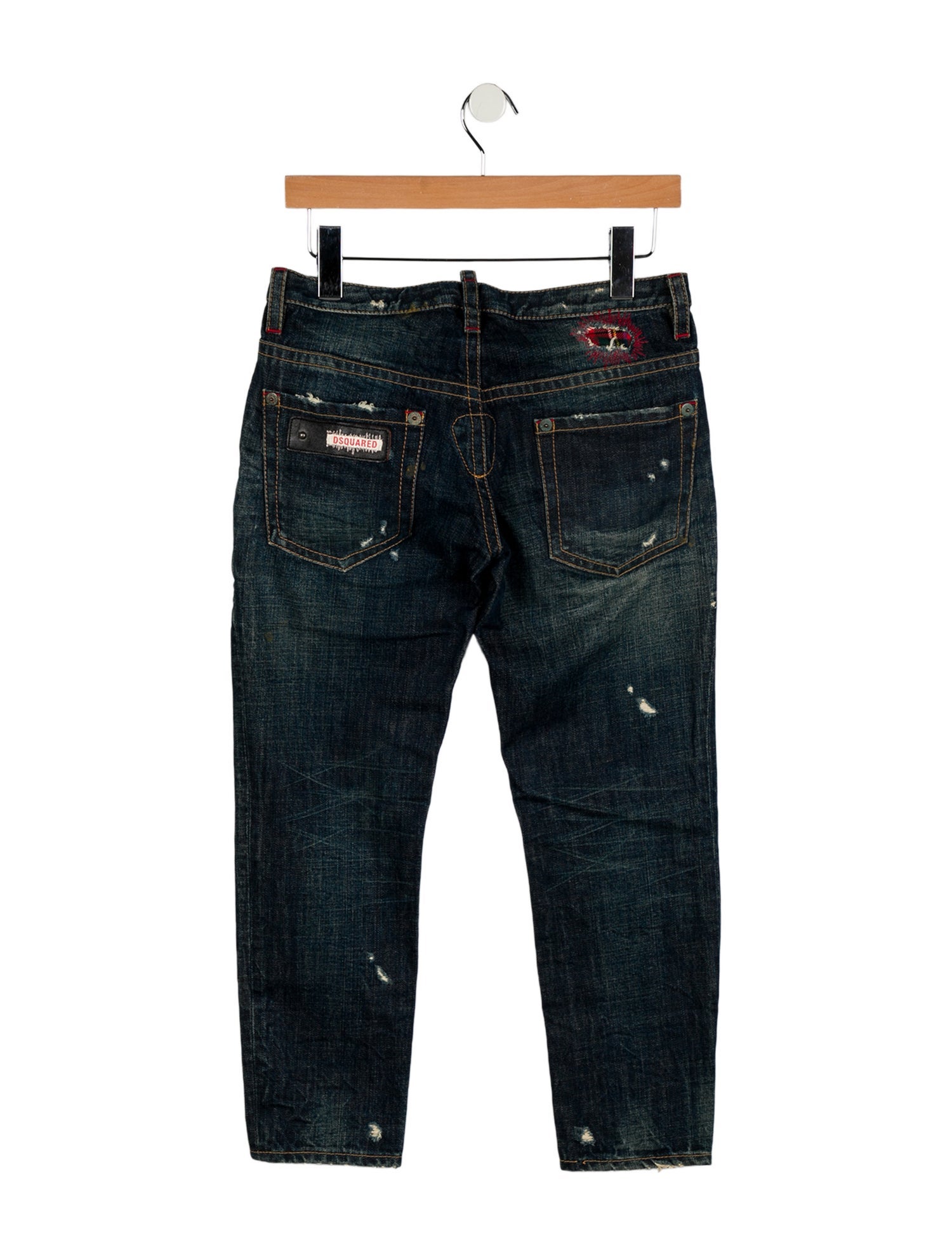 Dsquared² Low-Rise Skinny Leg Jeans