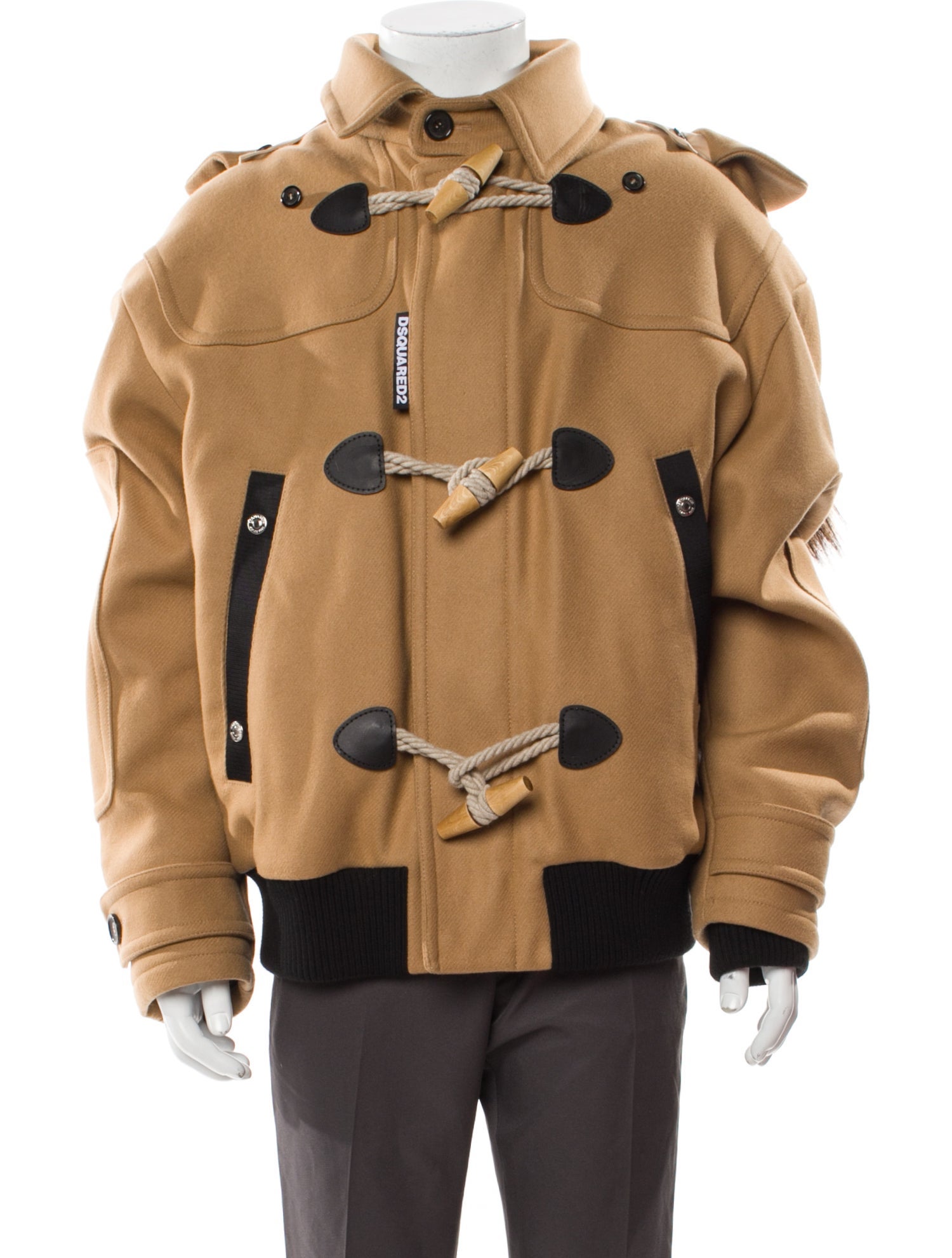 Dsquared² Virgin Wool Utility Jacket w/ Tags