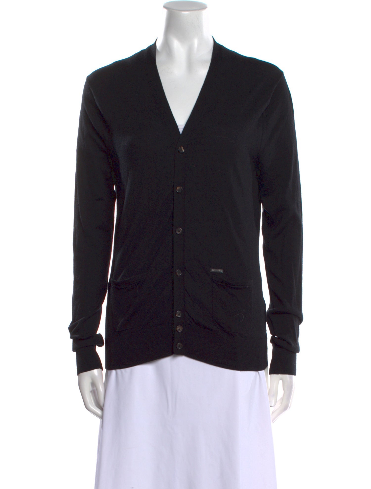 Dsquared² Wool V-Neck Sweater