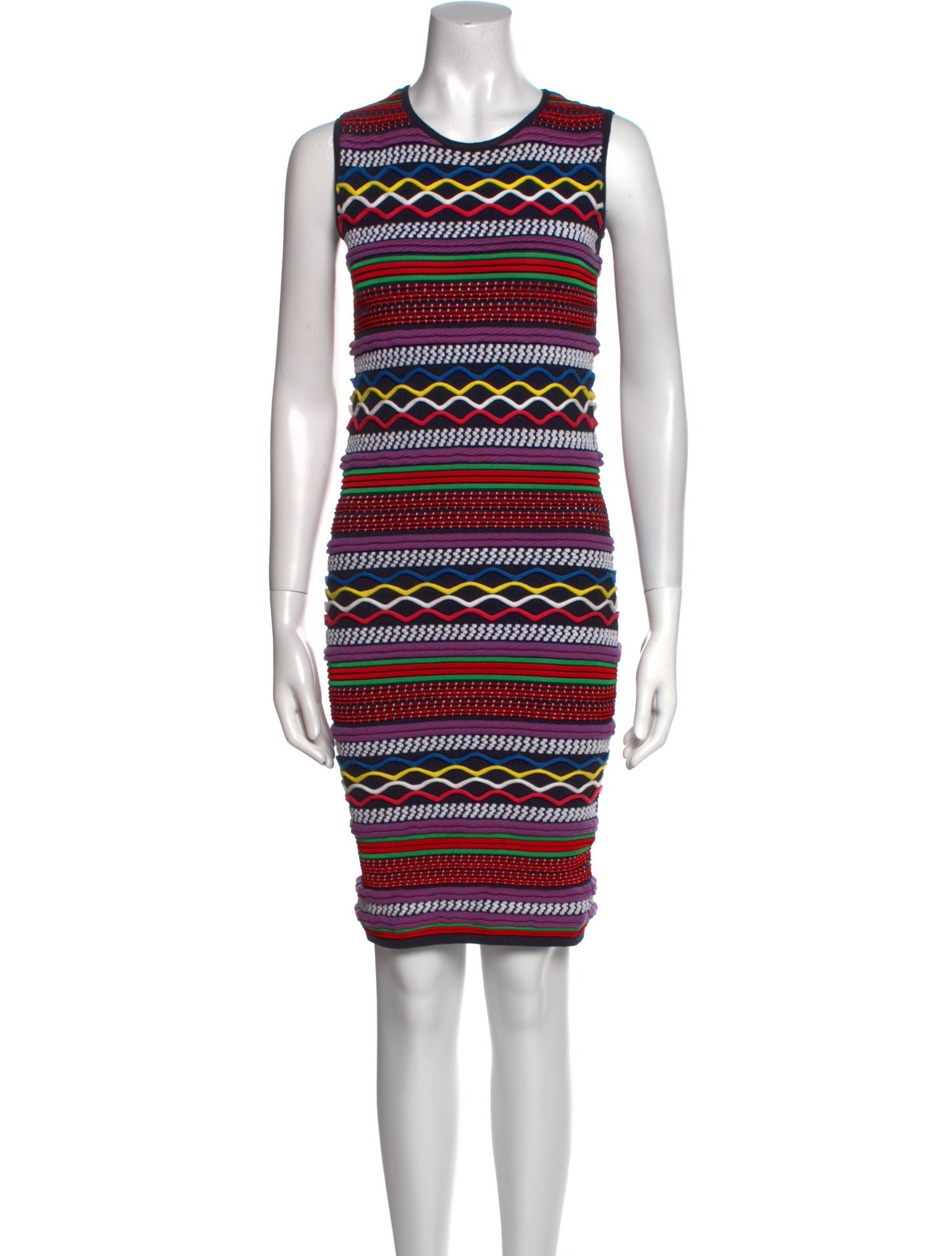 Dsquared² Striped Mini Dress