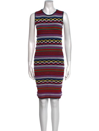 Dsquared² Striped Mini Dress