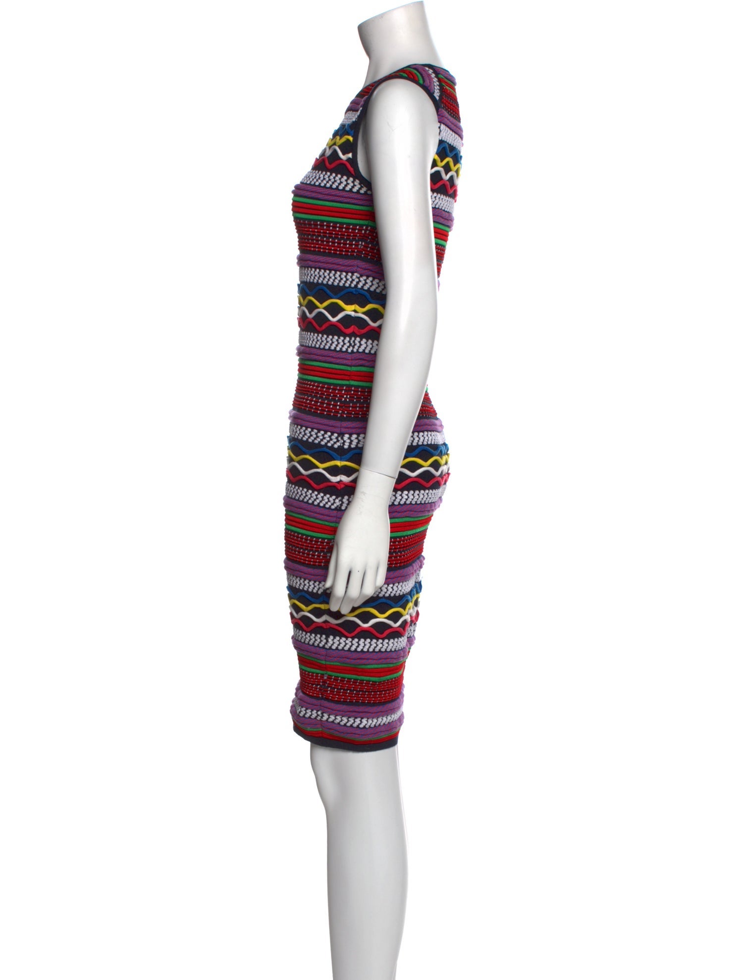 Dsquared² Striped Mini Dress