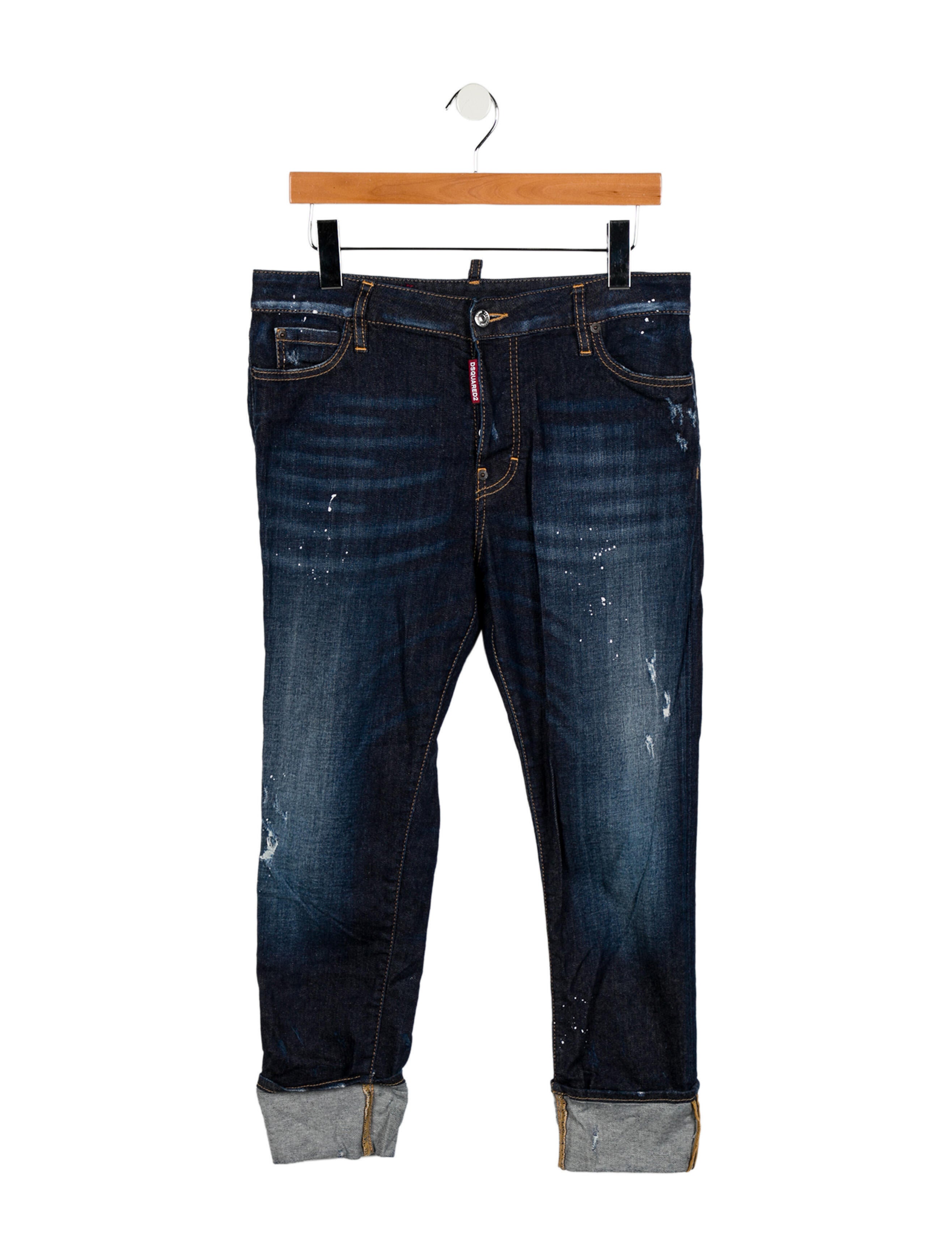 Dsquared² Mid-Rise Skinny Leg Jeans