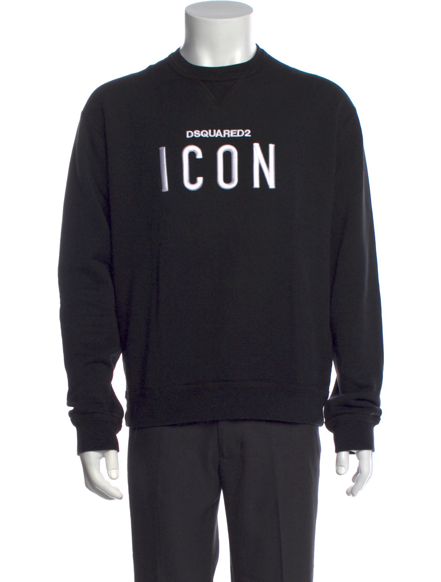 Dsquared² Graphic Print Crew Neck Pullover