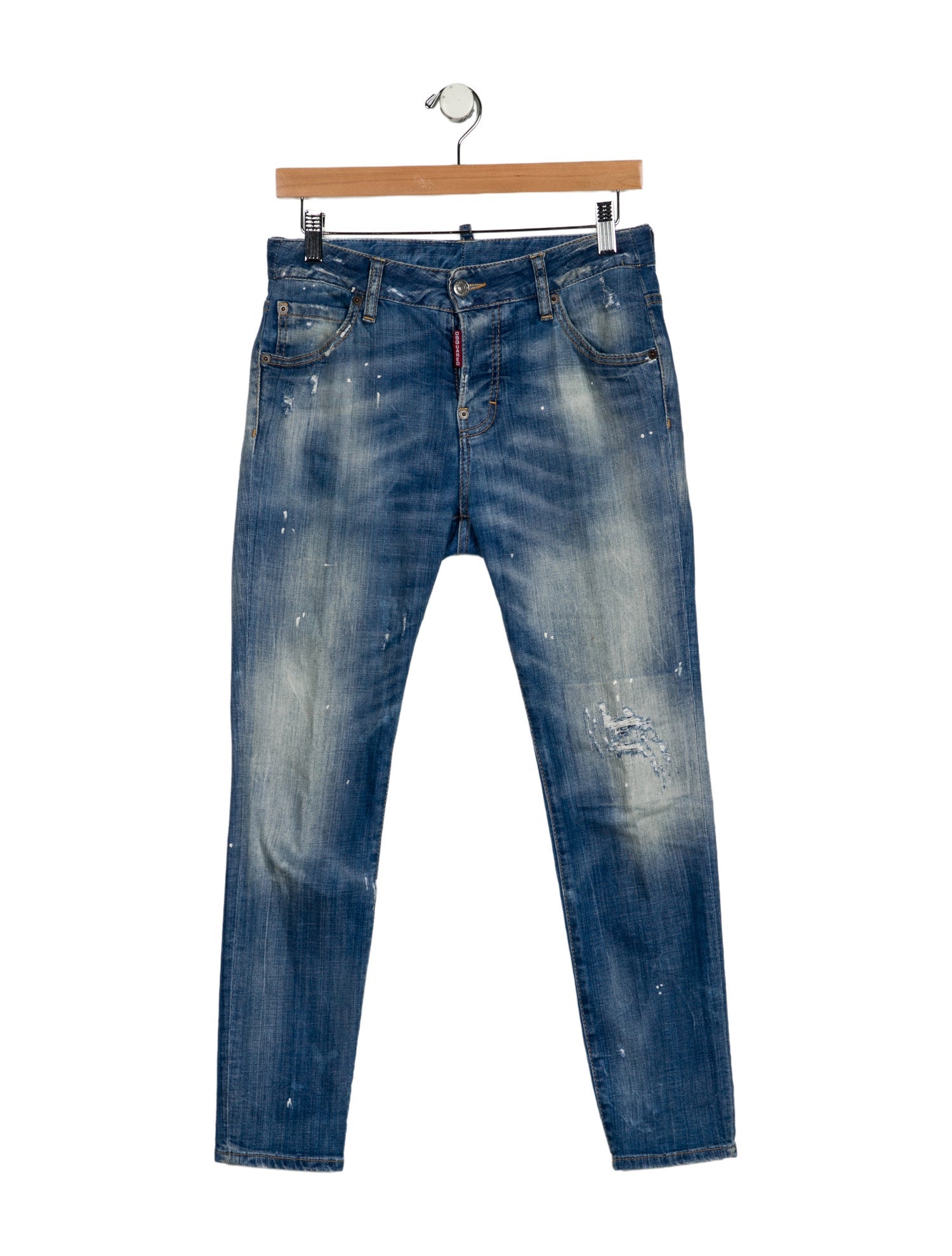 Dsquared² Mid-Rise Skinny Leg Jeans
