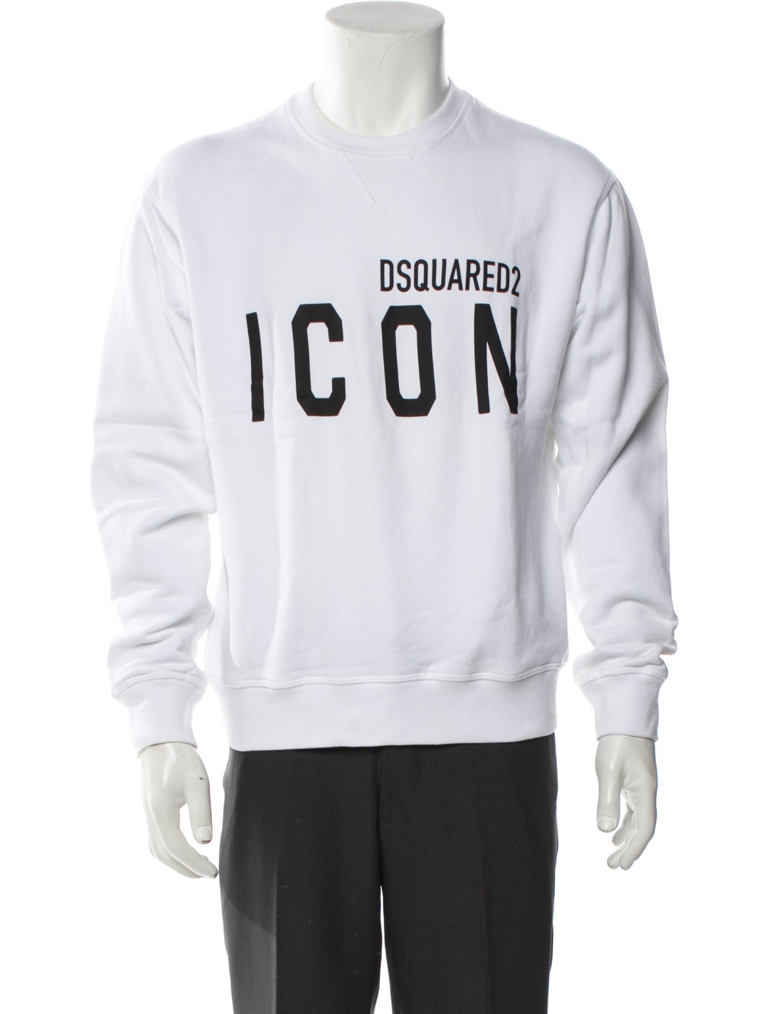 Dsquared² Graphic Print Crew Neck Sweatshirt