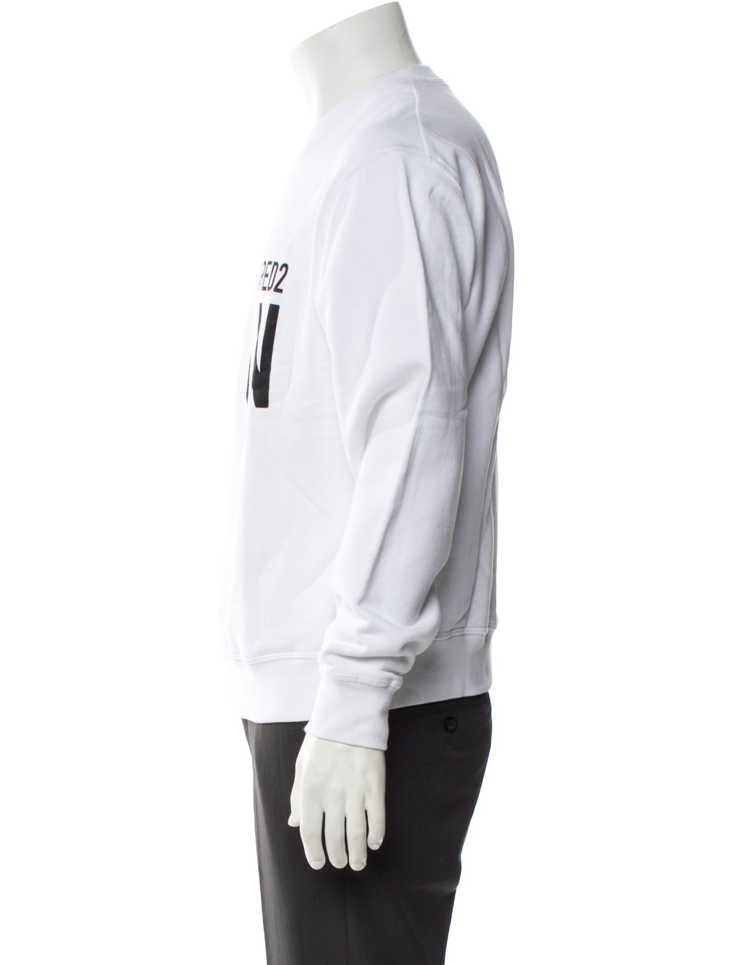 Dsquared² Graphic Print Crew Neck Sweatshirt