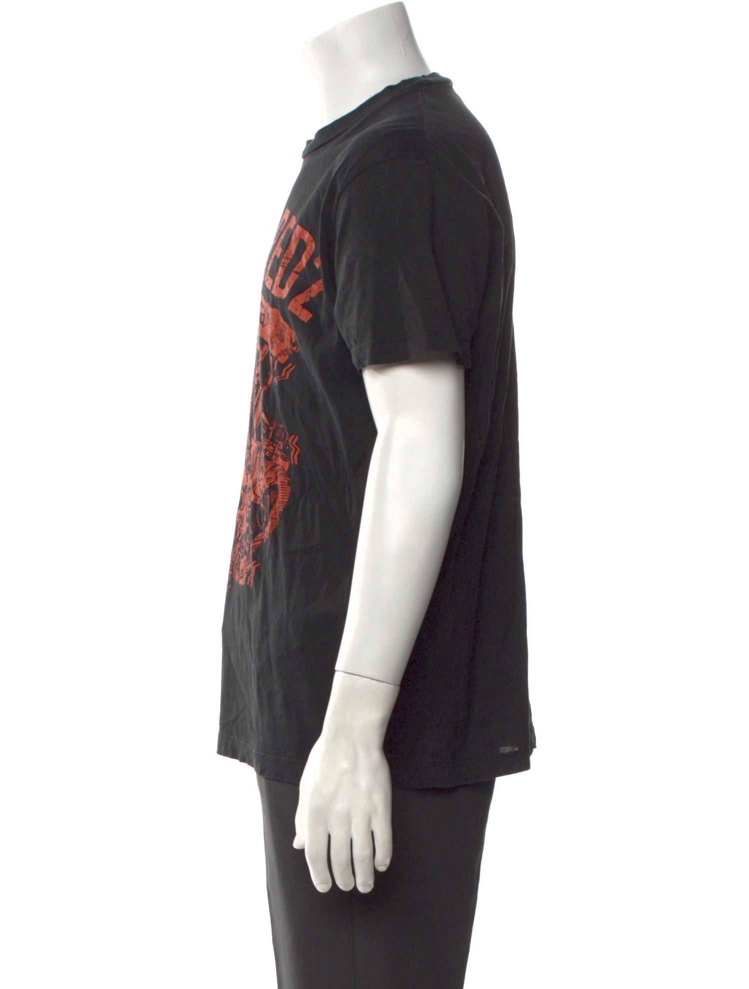 Dsquared² Graphic Print Crew Neck T-Shirt