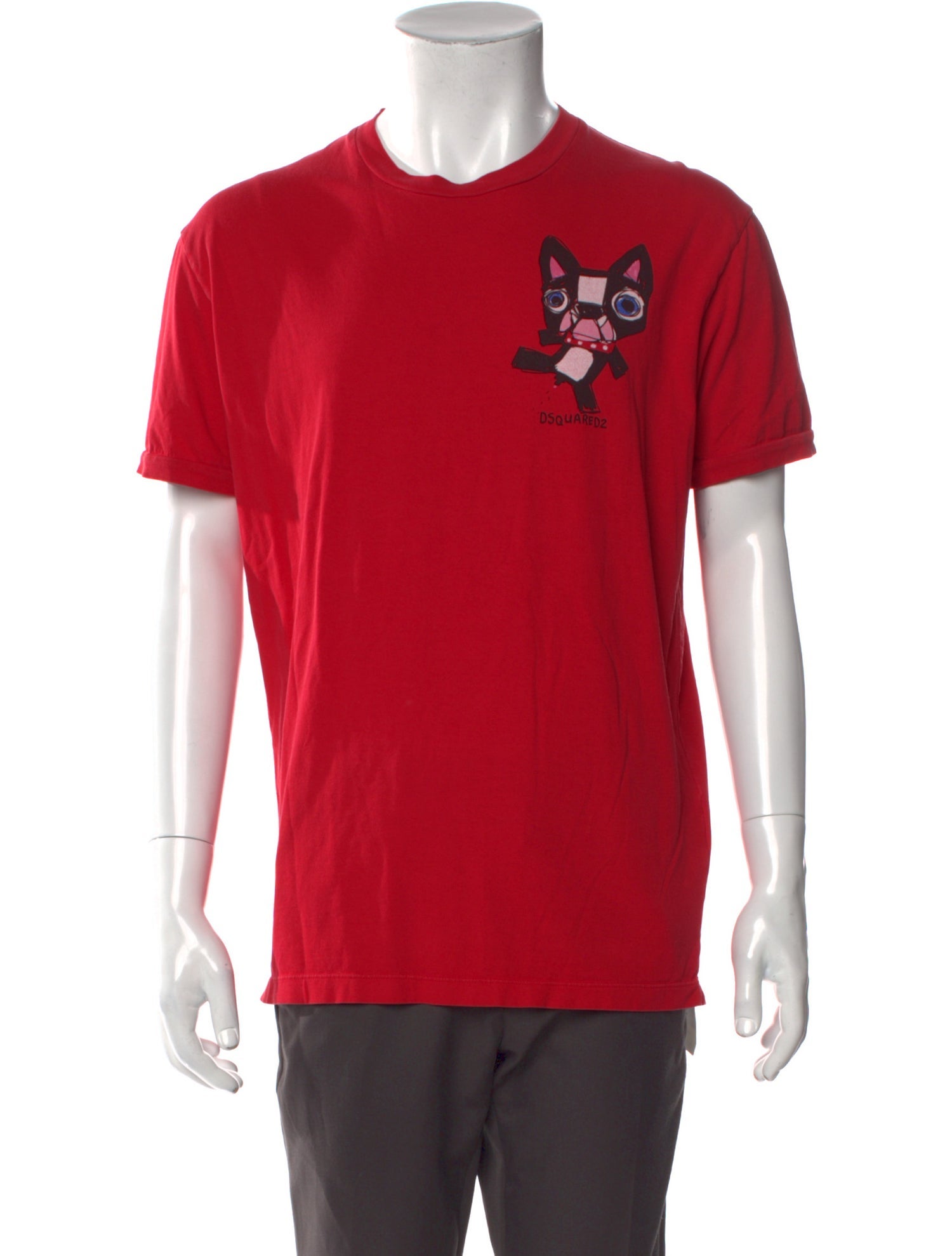 Dsquared² Graphic Print Crew Neck T-Shirt