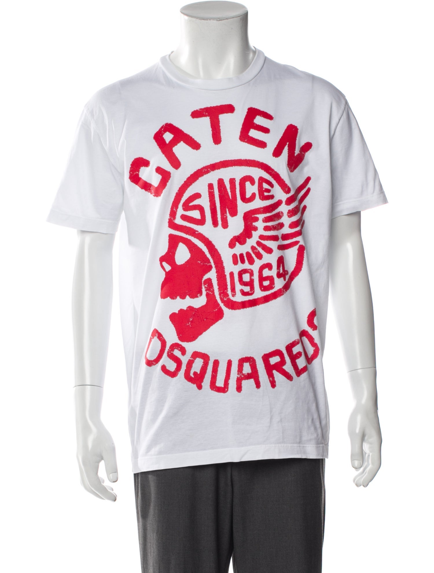 Dsquared² Graphic Print Crew Neck T-Shirt