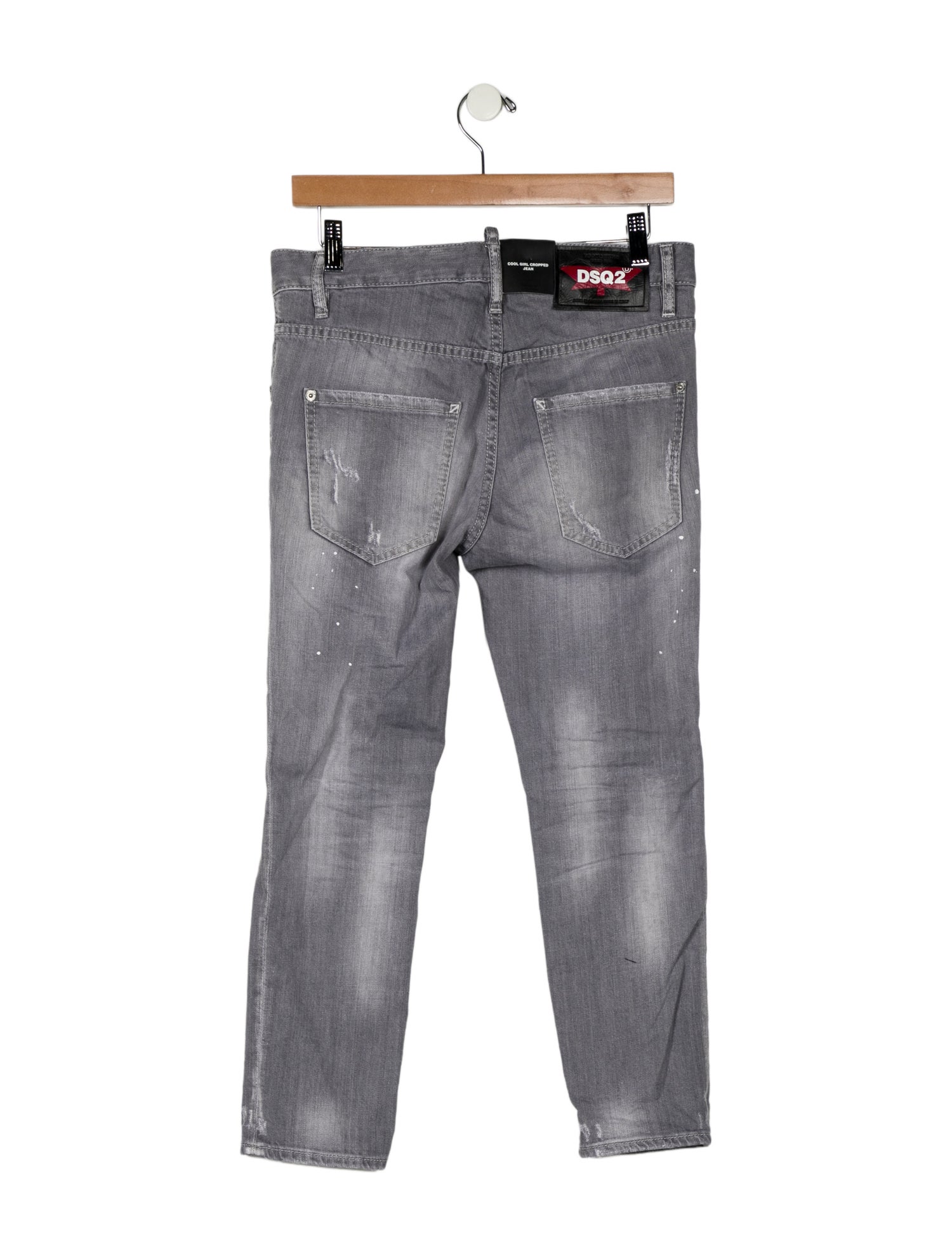 Dsquared² Mid-Rise Straight Leg Jeans w/ Tags
