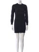 Dsquared² Virgin Wool Mini Dress
