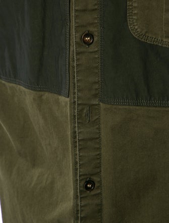 Dsquared² Colorblock Pattern Long Sleeve Shirt