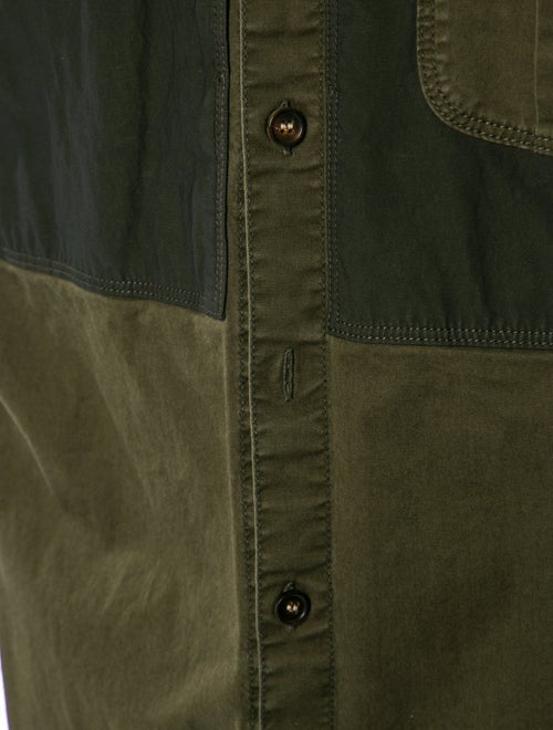 Dsquared² Colorblock Pattern Long Sleeve Shirt