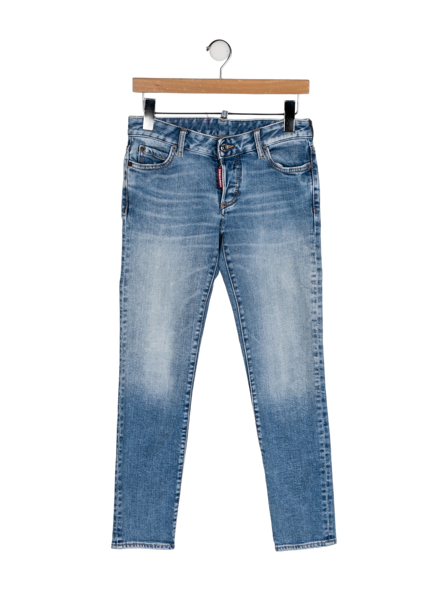 Dsquared² Mid-Rise Skinny Leg Jeans
