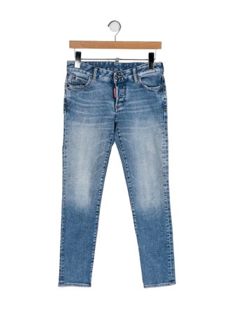 Dsquared² Mid-Rise Skinny Leg Jeans