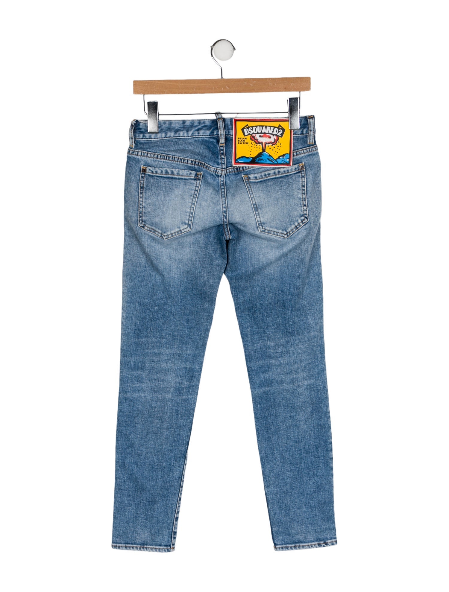 Dsquared² Mid-Rise Skinny Leg Jeans