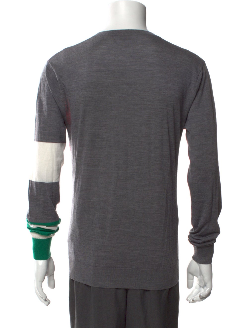 Dsquared² Dsquared² Wool Pullover Grey Colorblock… - image 3