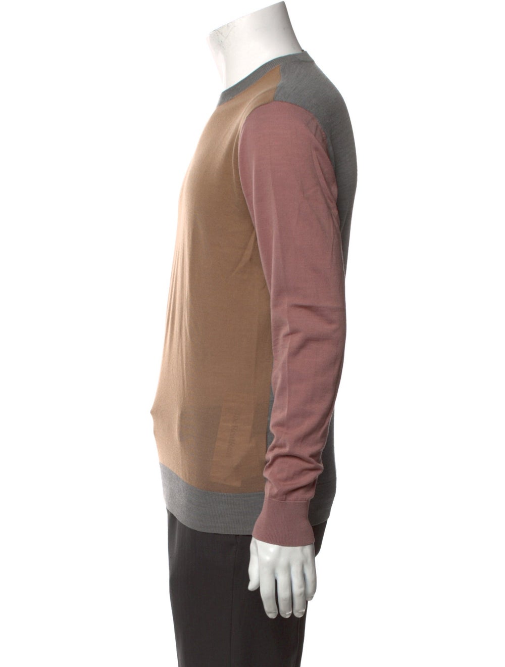 Dsquared² Dsquared² Wool Pullover Brown Colorbloc… - image 2