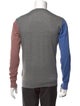 Dsquared² Wool Colorblock Pattern Pullover
