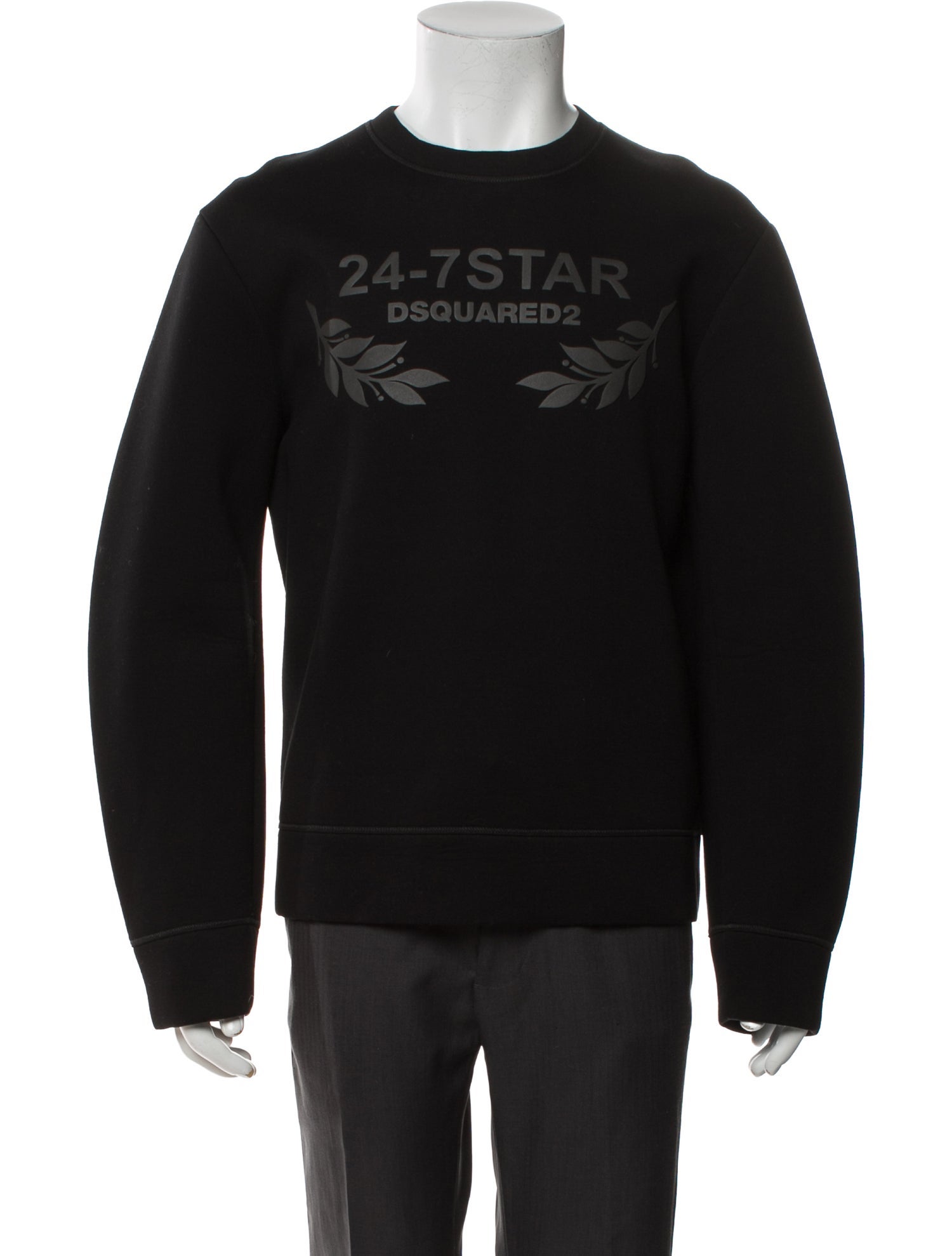 Dsquared² Graphic Print Crew Neck Sweatshirt