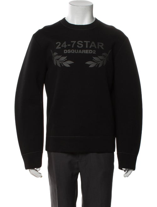 Dsquared² Graphic Print Crew Neck Sweatshirt