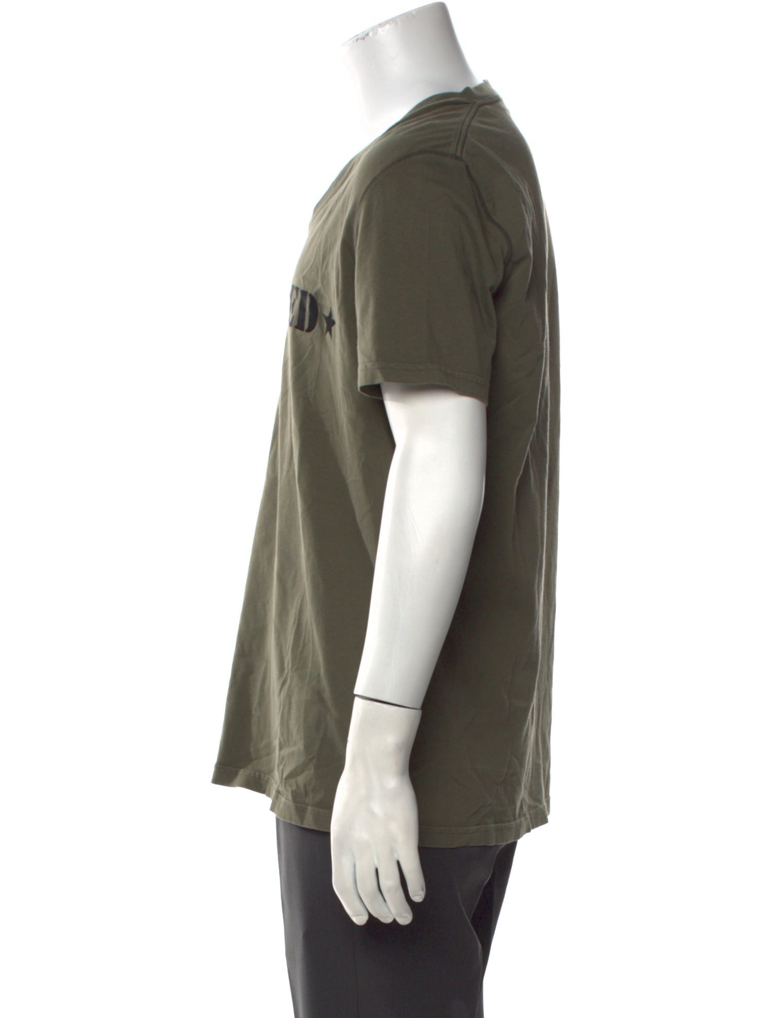 Dsquared² Graphic Print V-Neck T-Shirt