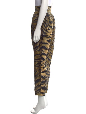 Dsquared² Silk Straight Leg Pants