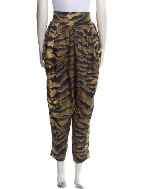 Dsquared² Silk Straight Leg Pants