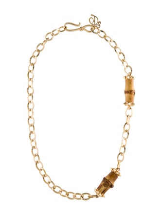 Dsquared² Bamboo Collar Necklace