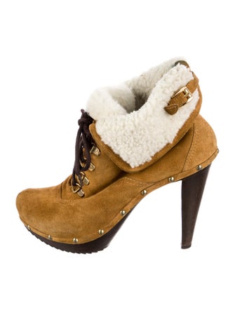 Dsquared² Suede Lace-Up Boots