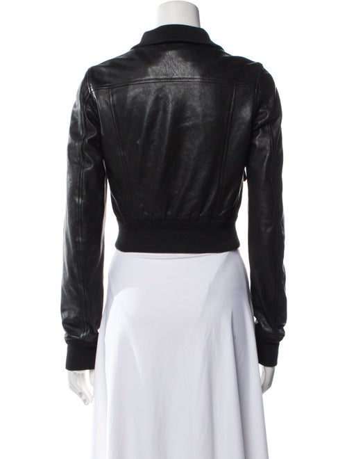Dsquared² Leather Biker Jacket