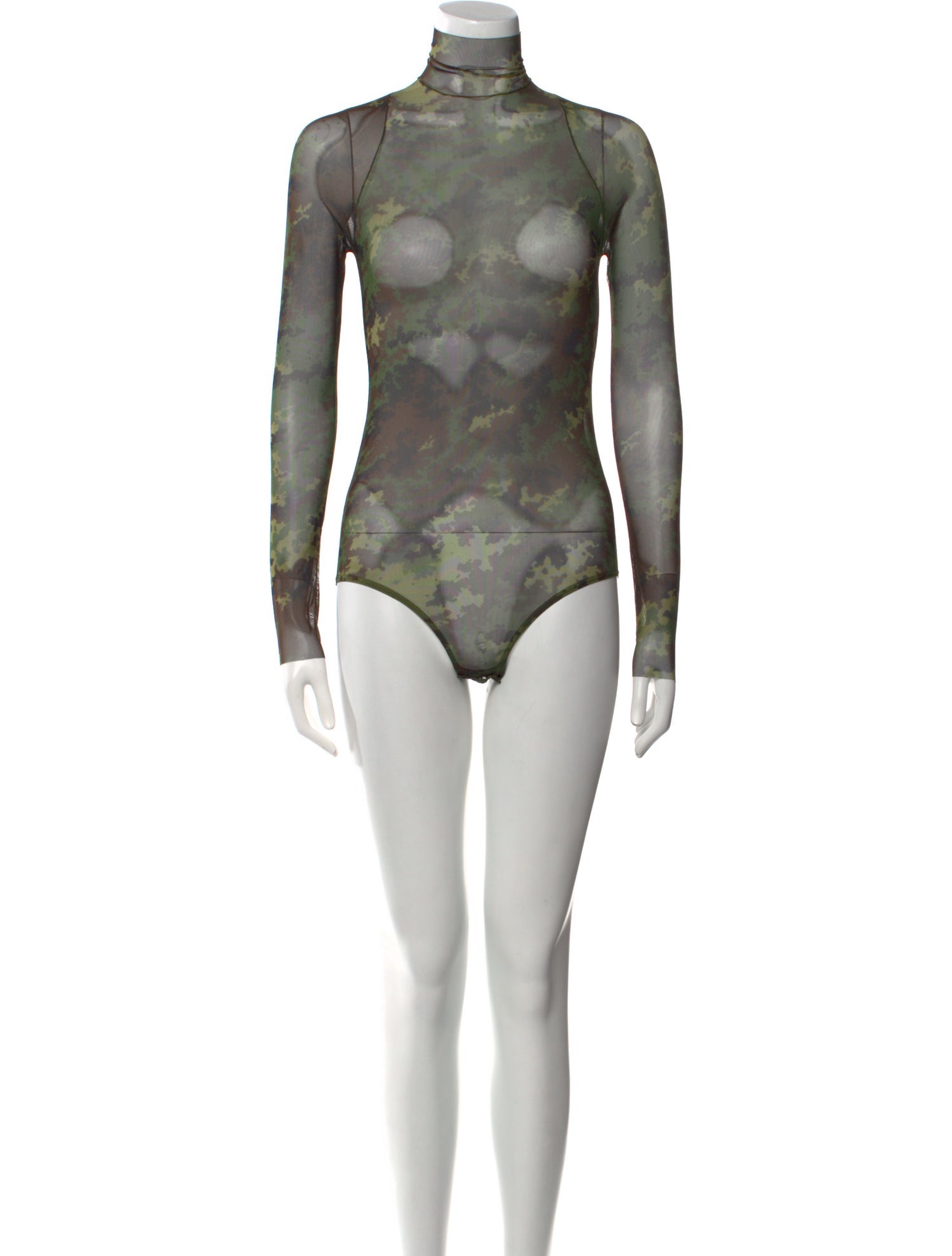 Dsquared² Printed Turtleneck Bodysuit