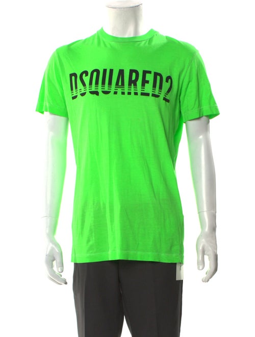 Dsquared² Graphic Print Crew Neck T-Shirt