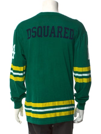 Dsquared² Graphic Print Crew Neck Pullover