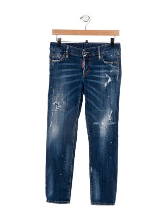 Dsquared² Low-Rise Skinny Leg Jeans
