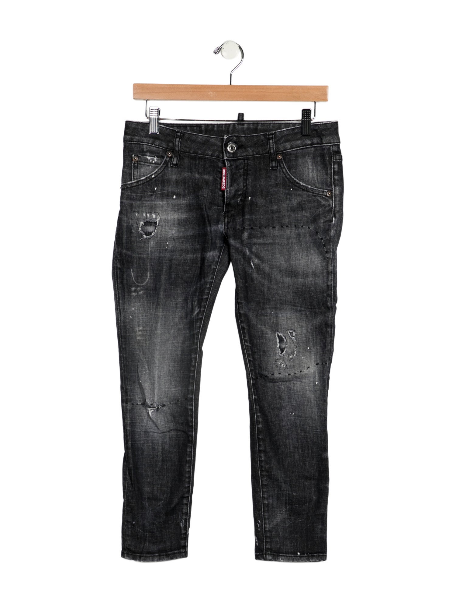 Dsquared² Low-Rise Skinny Leg Jeans