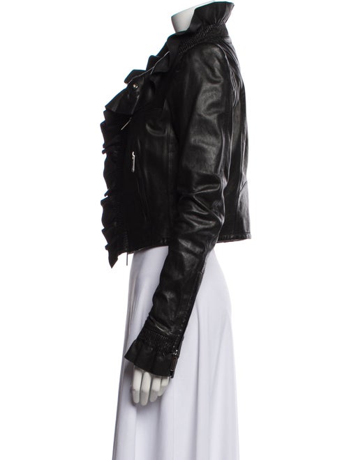 Dsquared² Leather Biker Jacket