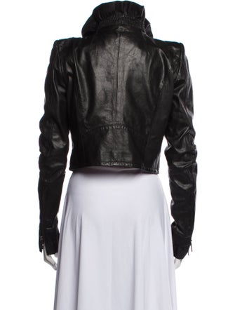 Dsquared² Leather Biker Jacket