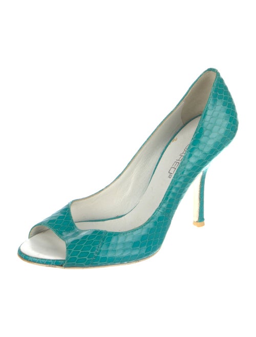 Dsquared² Leather Printed Pumps