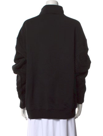 Dsquared² Graphic Print Mock Neck Sweater