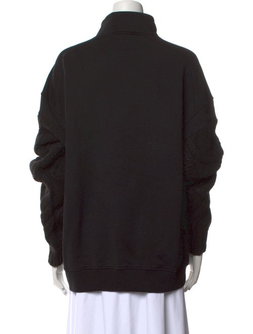 Dsquared² Graphic Print Mock Neck Sweater