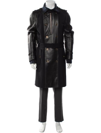 Dsquared² Virgin Wool Trench Coat