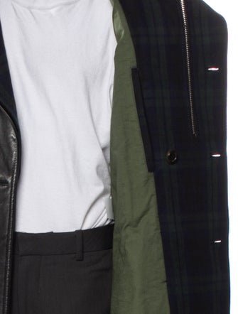 Dsquared² Virgin Wool Trench Coat