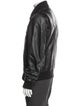 Dsquared² Calf Leather Moto Jacket